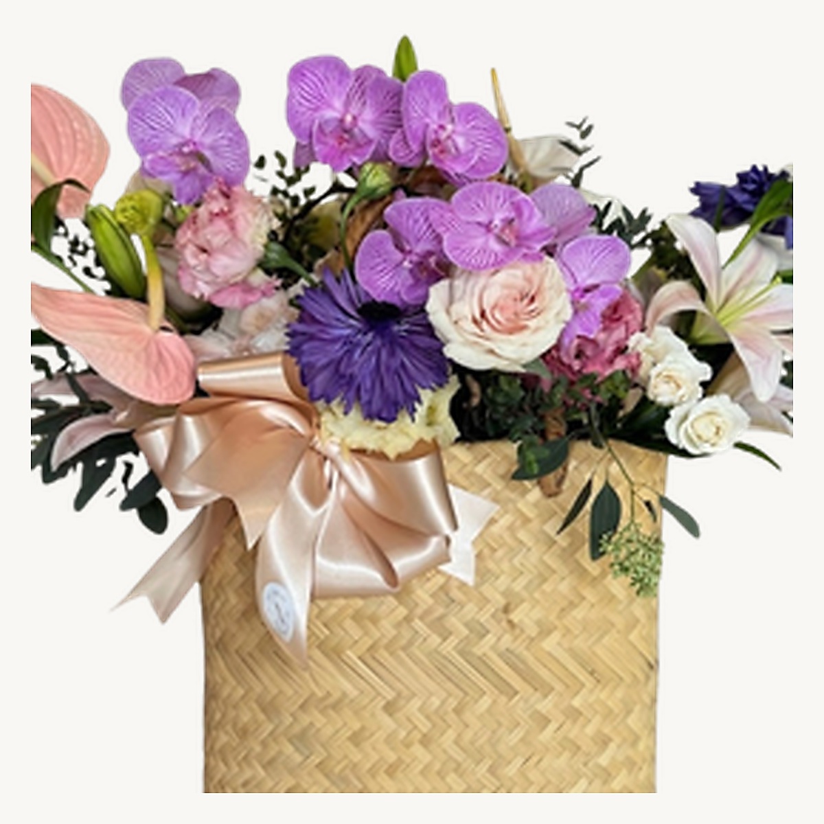Wicker Flower Bag - Image 2